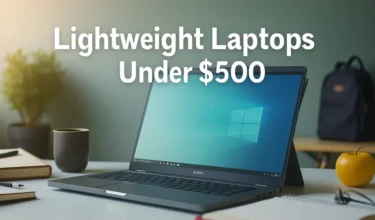 Best lightweight laptop for students under $500
