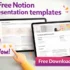 Notion Presentation Templates